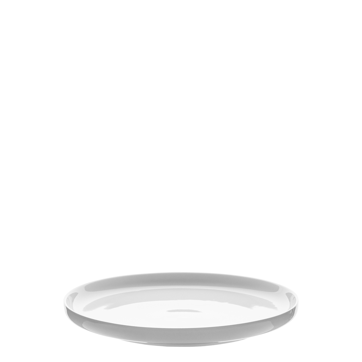 Dessertteller Coupe weiß 20 cm – Flow
