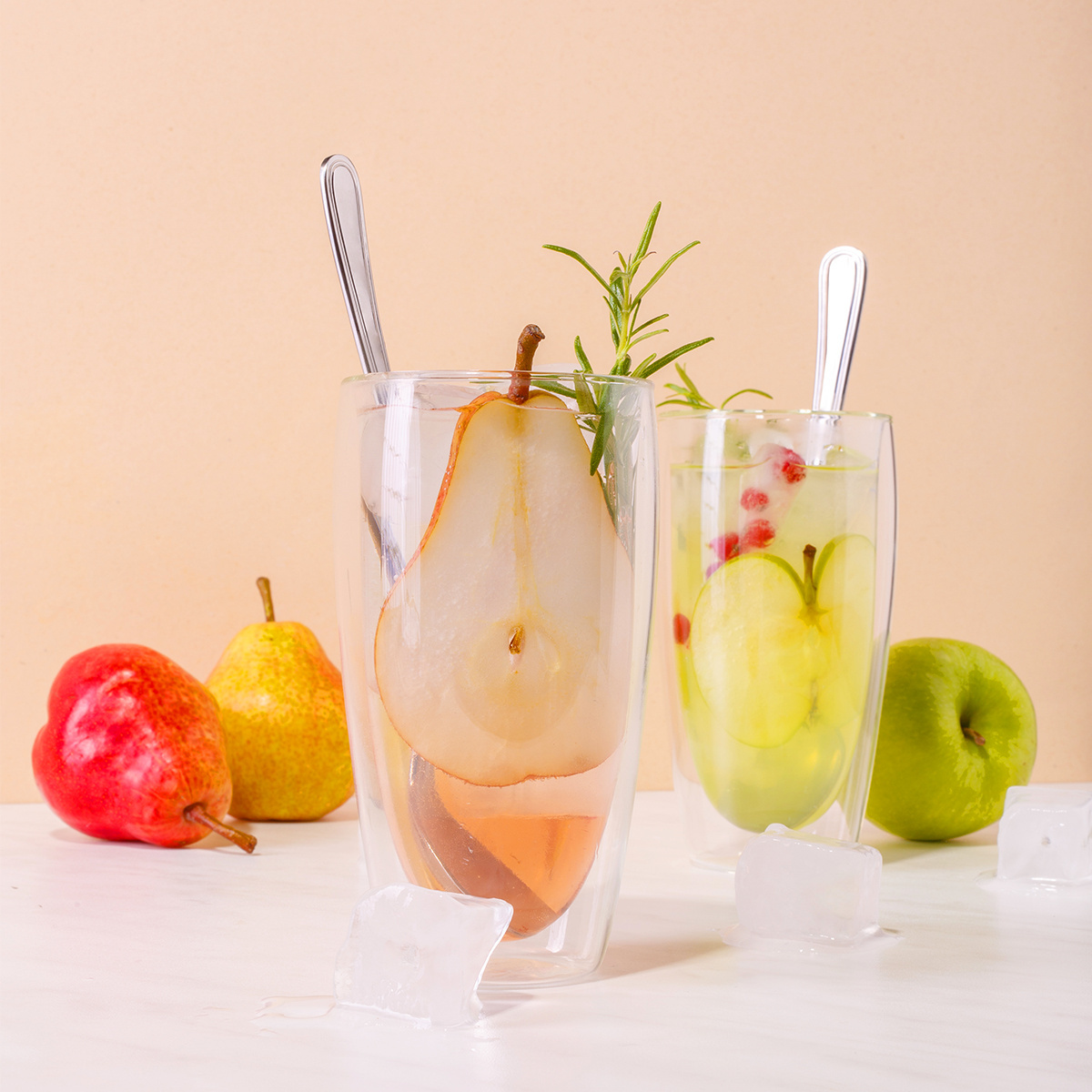 Glas BASIC Glas Double Wall 330 ml - 4er-Set