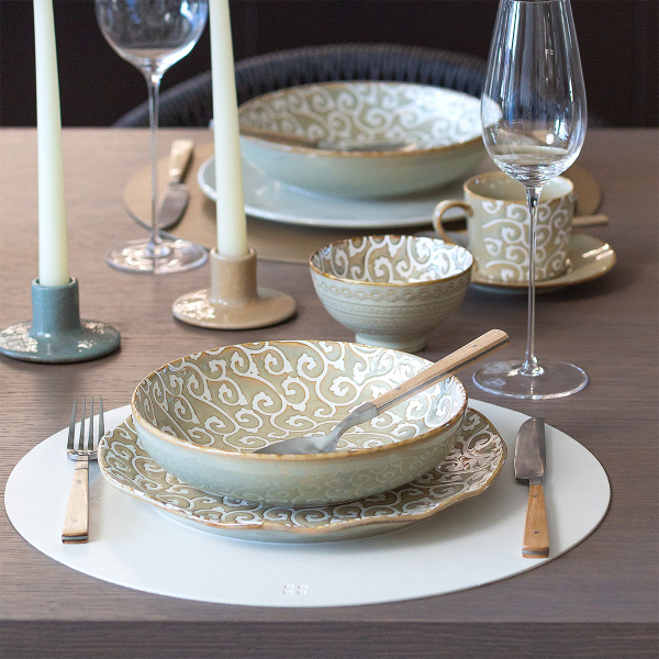 Besteckset 24-tlg. – Image Maple Wood