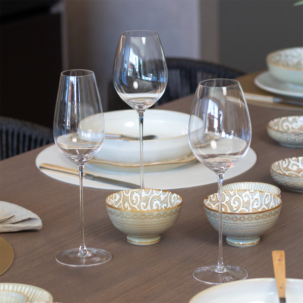 Weißweingläser 280 ml Set 2 Stk. - FLOW Glas Platinum Line