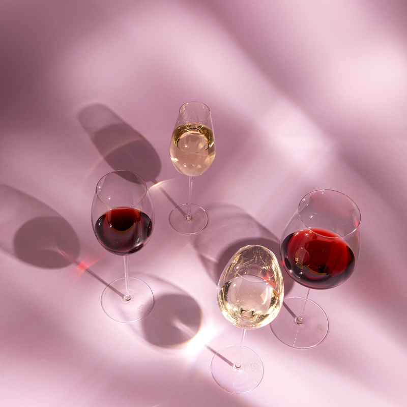 Weißweingläser 280 ml Set 2 Stk. - FLOW Glas Platinum Line