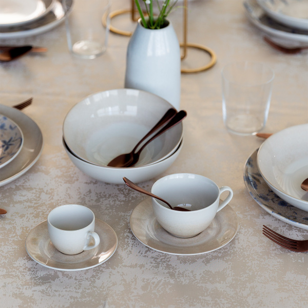 Kaffeeset 8-tlg. | Elements Vulcano Sand