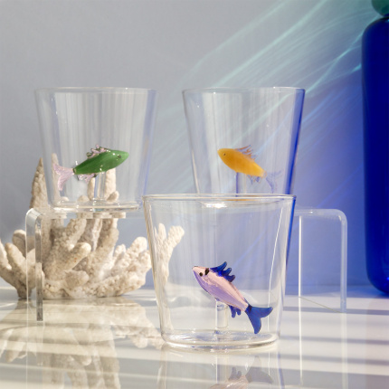 Glas mit rosa Sardine | Ichendorf