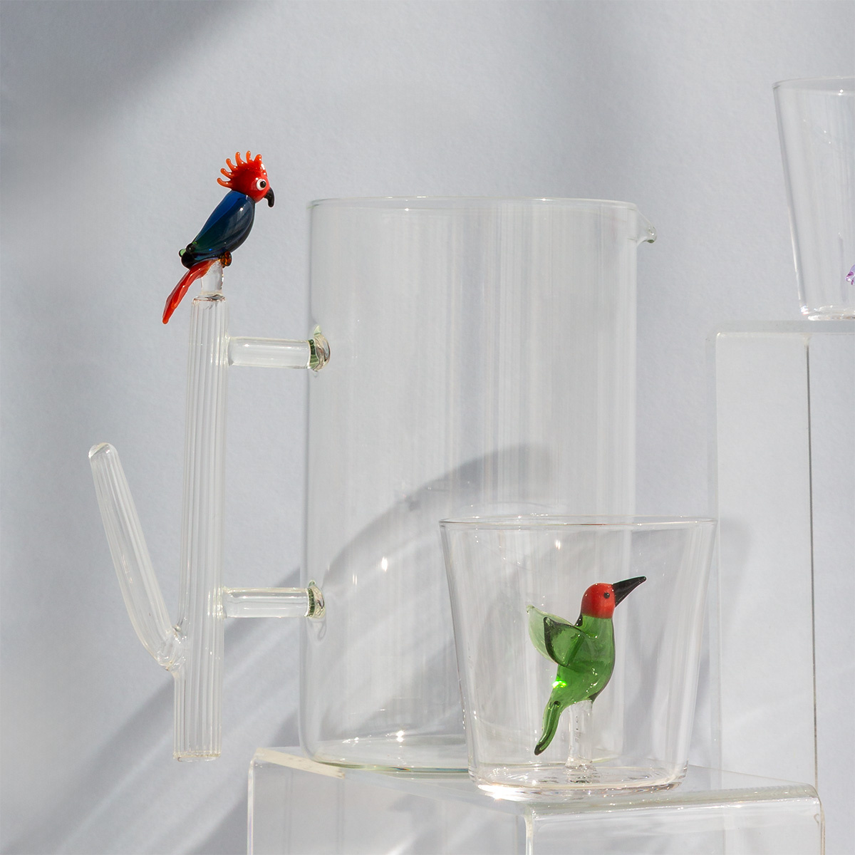 Glas mit Kolibri | Ichendorf