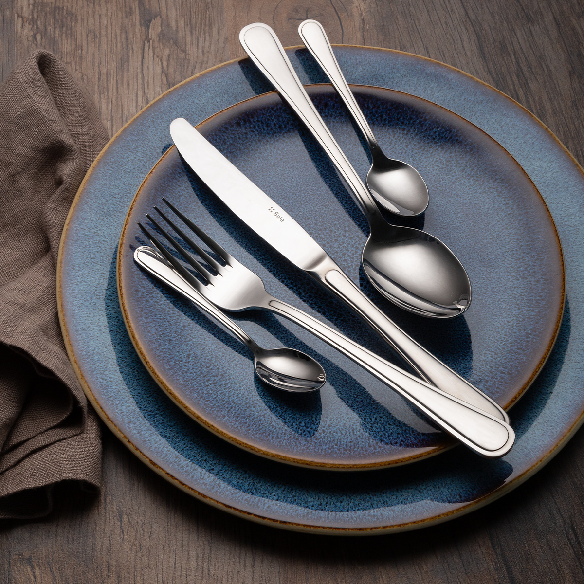 Besteckset 60 tlg. — Roma Gastro