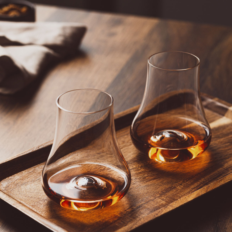 Whiskyglas Wave 240 ml, 4er-Set - Univers Glas Lunasol