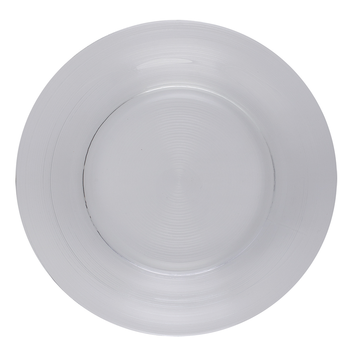 Teller flach 21 cm Set 4-tlg.- Basic Chic Glas