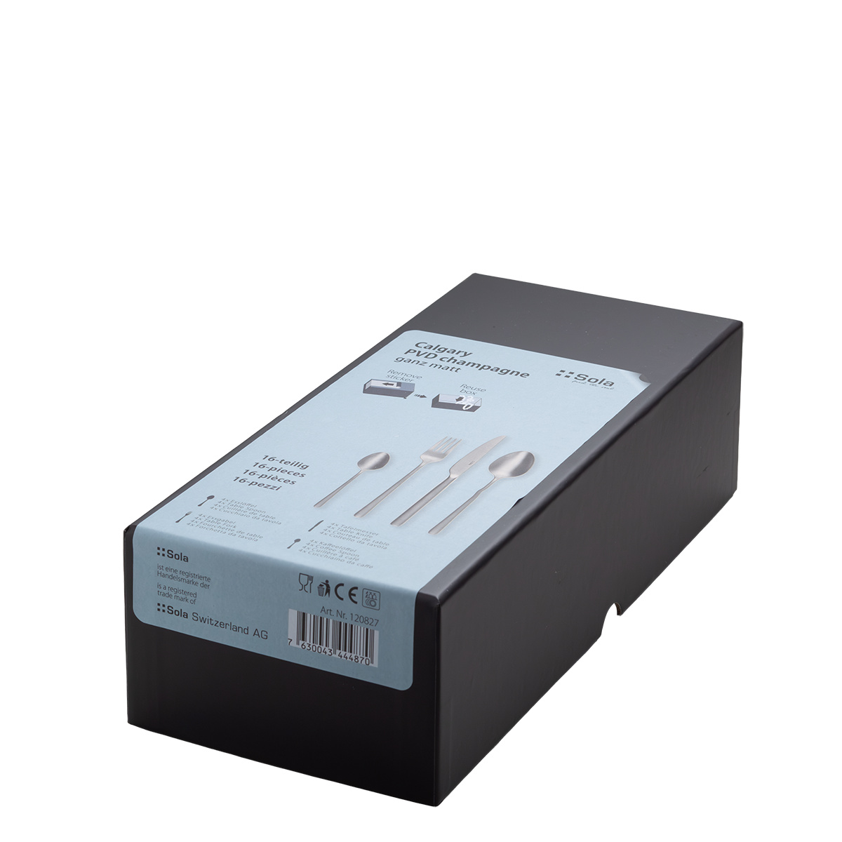 Besteckset 16-tlg. Calgary champagne | Sola