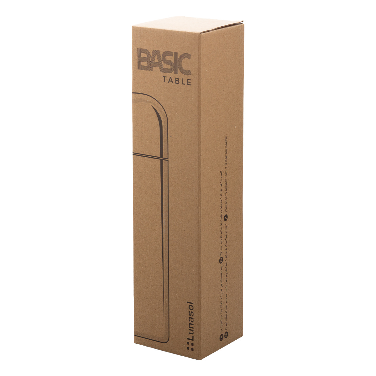 Edelstahl-Thermosflasche 1 l | Basic Table