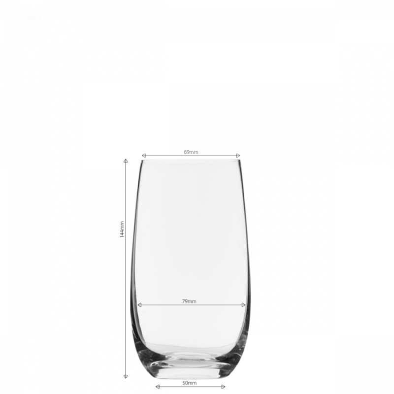 Long Drink 500 ml - Premium Glas Optima