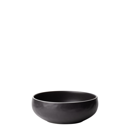 Schale 19,3 cm | Elements Yin & Yang black