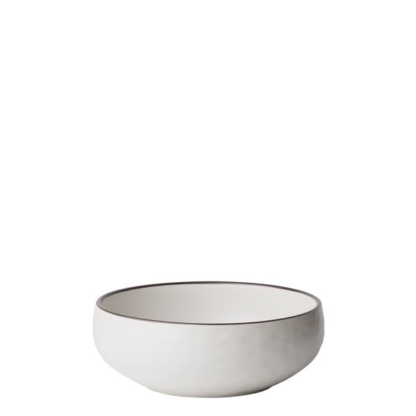 Schale 19,3 cm | Elements Yin & Yang white