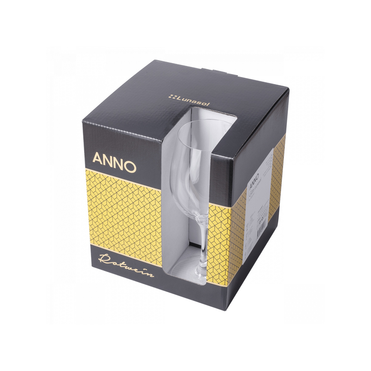 Rotweingläser 450 ml 4er-Set - Anno Glas Lunasol META Glass