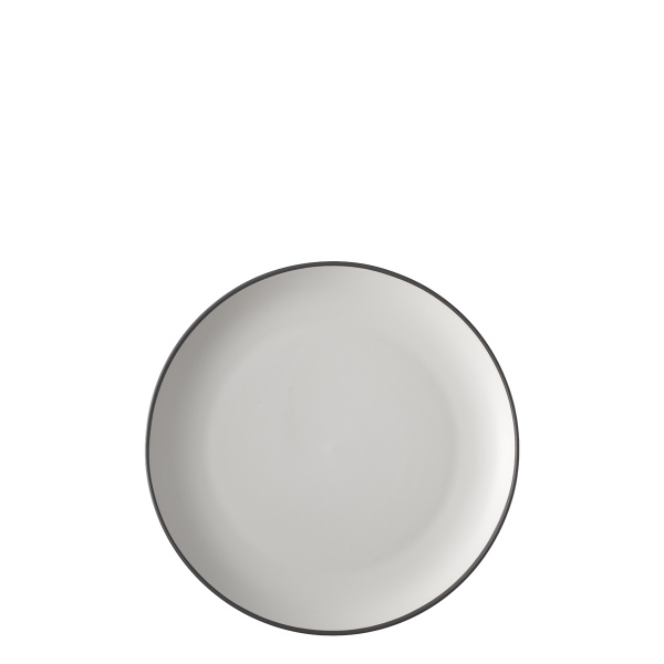 Teller flach 22 cm — Elements Yin & Yang white