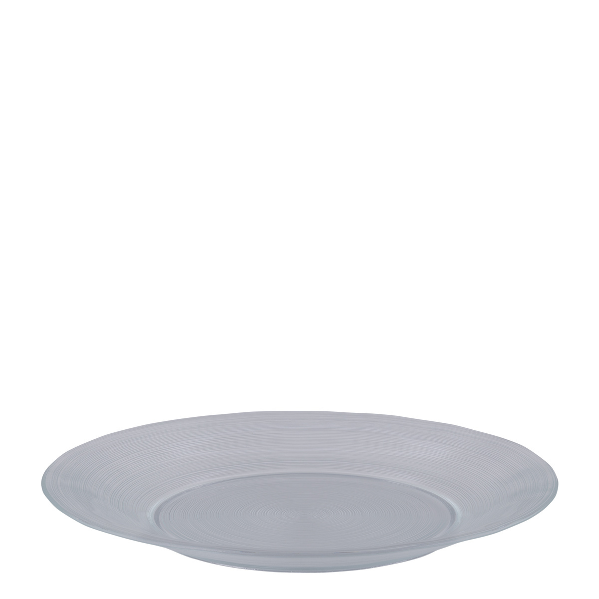 Flacher Teller 30 cm Set 4 Stk. - Basic Chic Glas