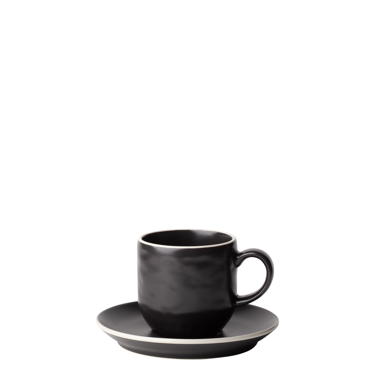Kaffeeset 12-tlg. | Elements Yin & Yang black