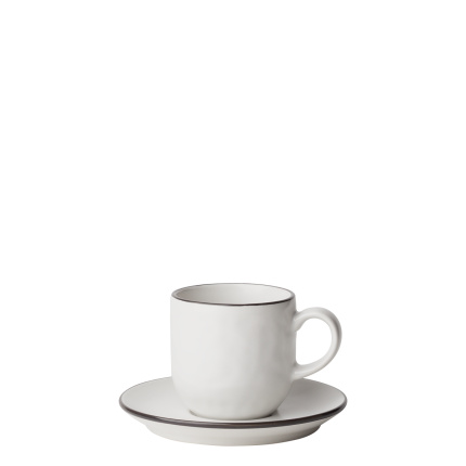 Kaffeeservice 12-tlg. | Elements Yin & Yang white