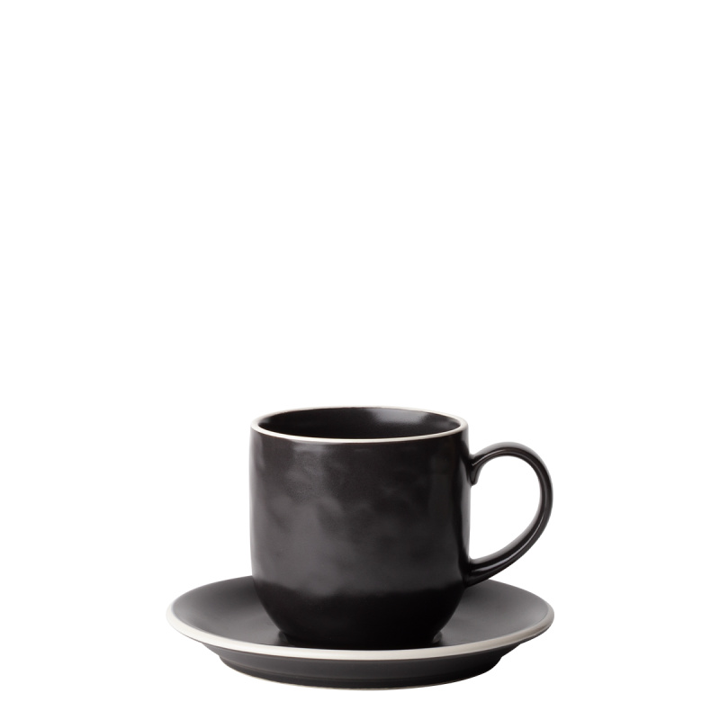 Tassenset 12-tlg. | Elements Yin & Yang black