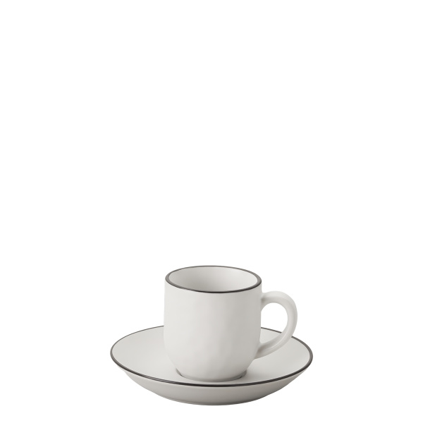 Mokka-Set 12-tlg. | Elements Yin & Yang white