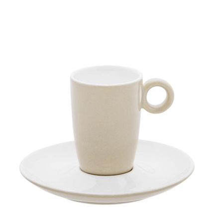 Mokka-Untertasse champagne 12,5 cm - RGB