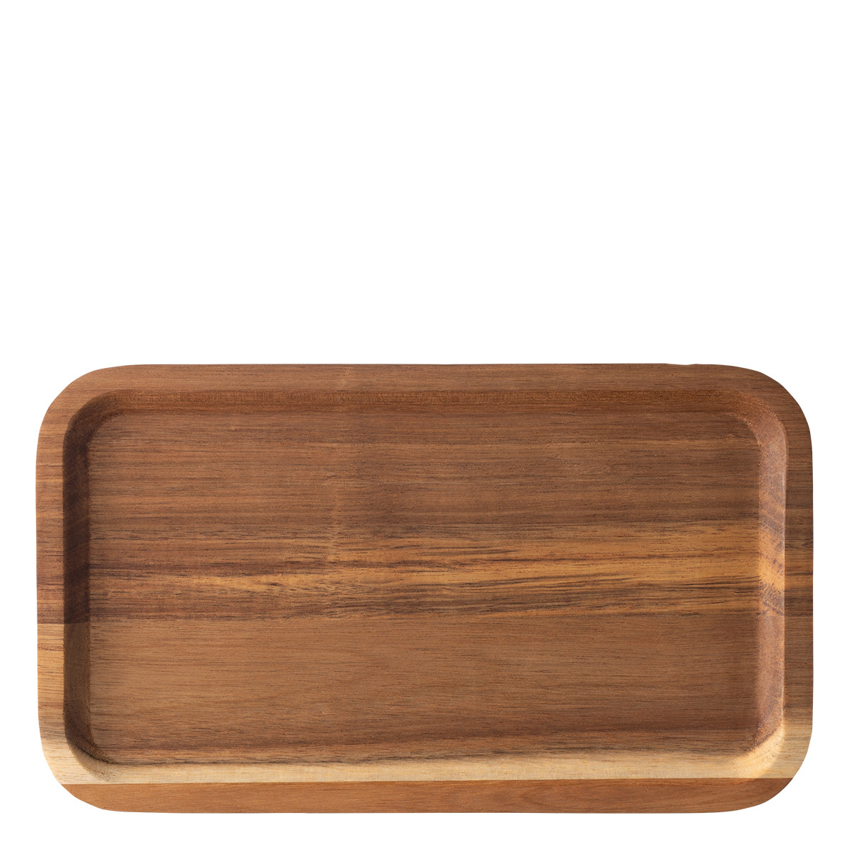 Serviertablett rechteckig groß Akazie 30 x 17,5 cm - FLOW Wooden