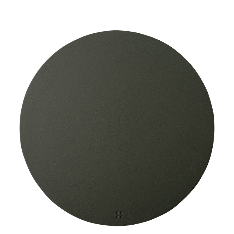 Anthrazitfarbenes Platzset ø 38 cm – Elements Ambiente