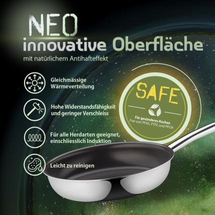 Pfanne ø 28 cm | Orion Expert Neo Lunasol