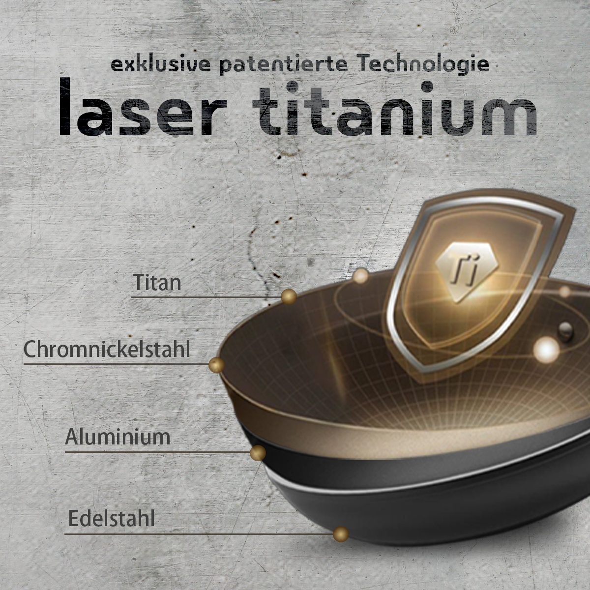 Titan-Pfanne ø 20 cm | Sirius Terra Multi-layer