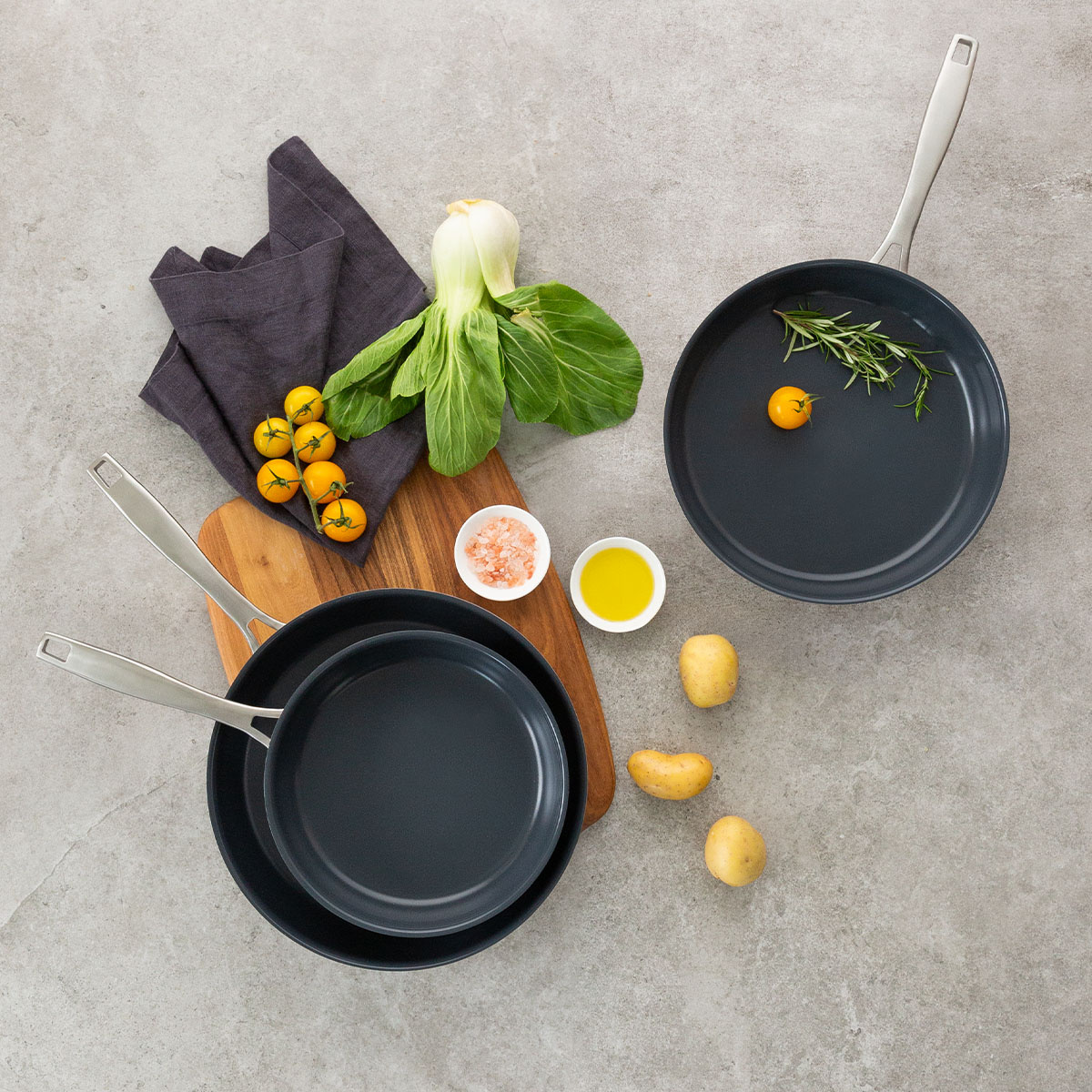 Titanpfanne ø 28 cm | Sirius Terra Multi-layer