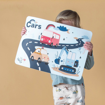 Kinder-Tischset Cars 45 × 32 cm – KIDS WORLD