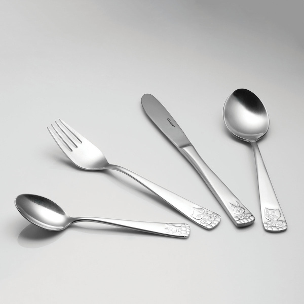 Kinderbesteck-Set 4-teilig – Lusol 755