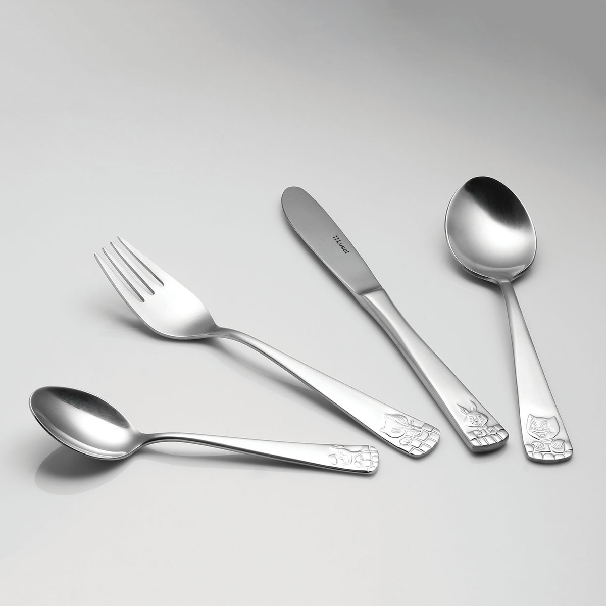 Kinderbesteck-Set 4 tlg. - Lusol 755