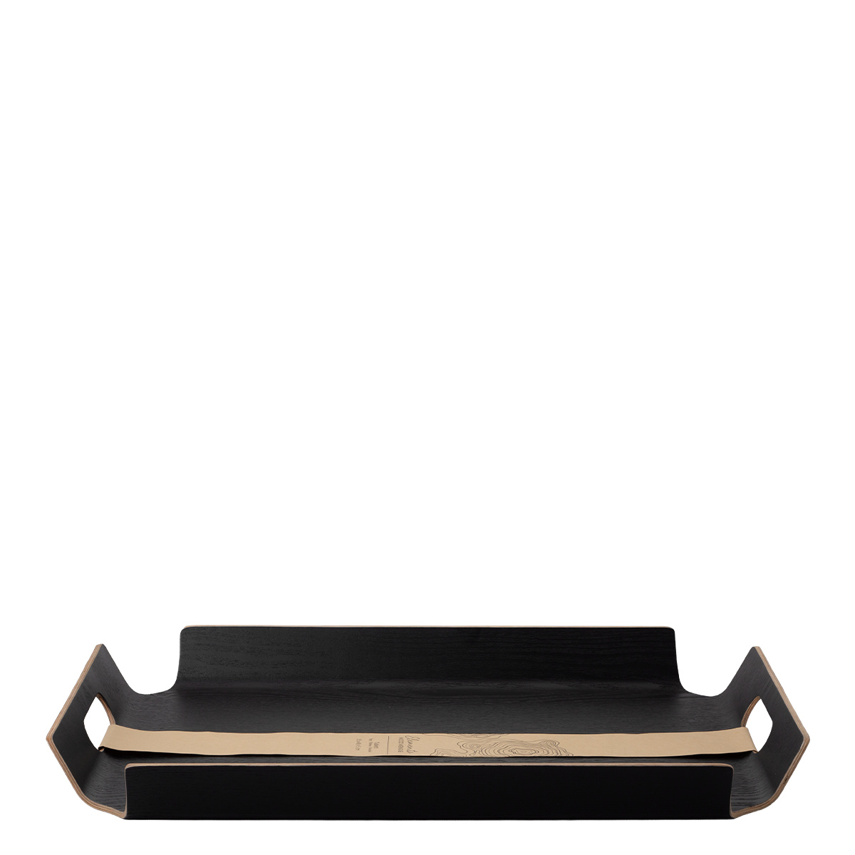 Tablett 55 x 40 x 5 cm – Elements Wood Wengue