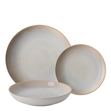 Teller Set 12-tlg. — Elements Vulcano Levante