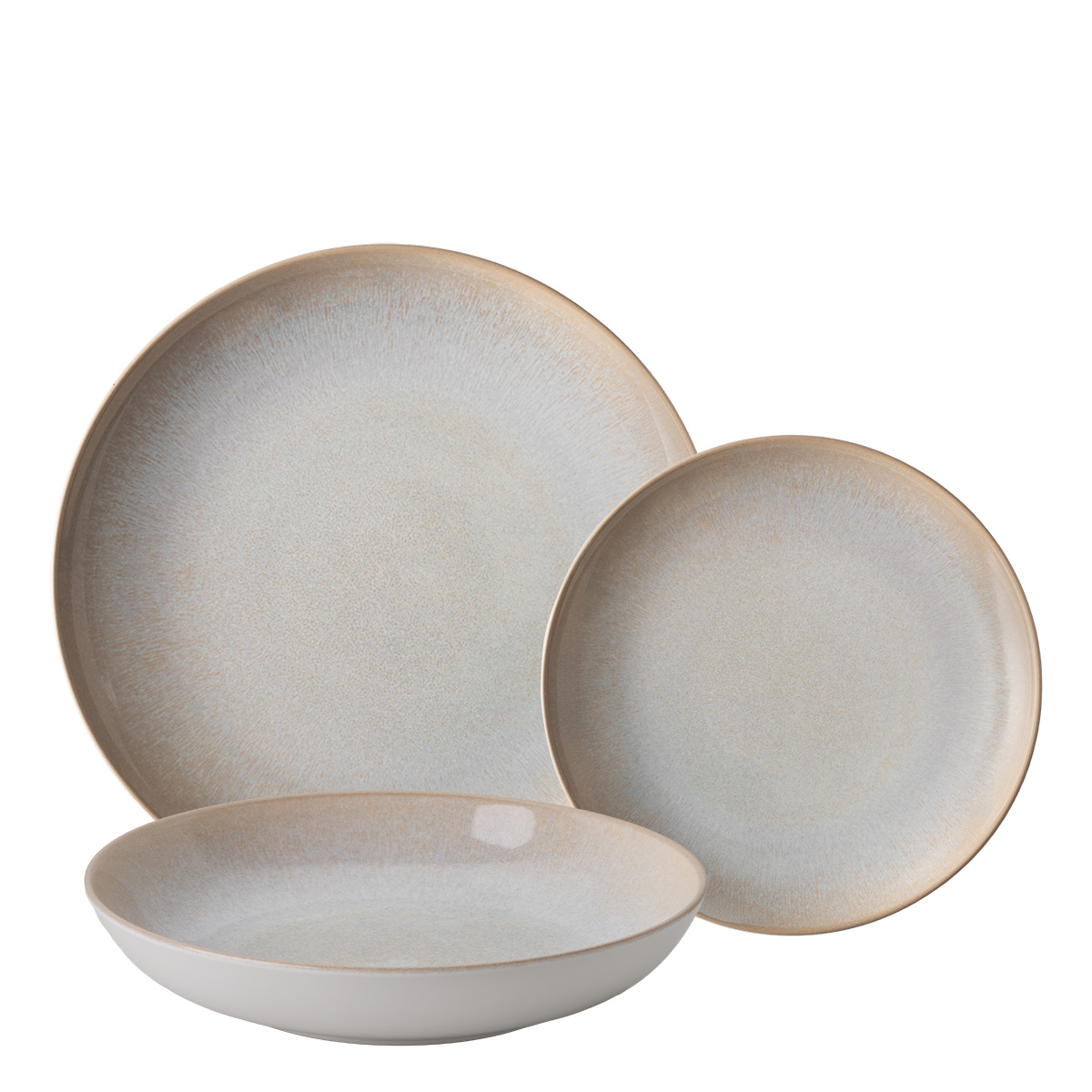 Teller Set 12-tlg. — Elements Vulcano Levante