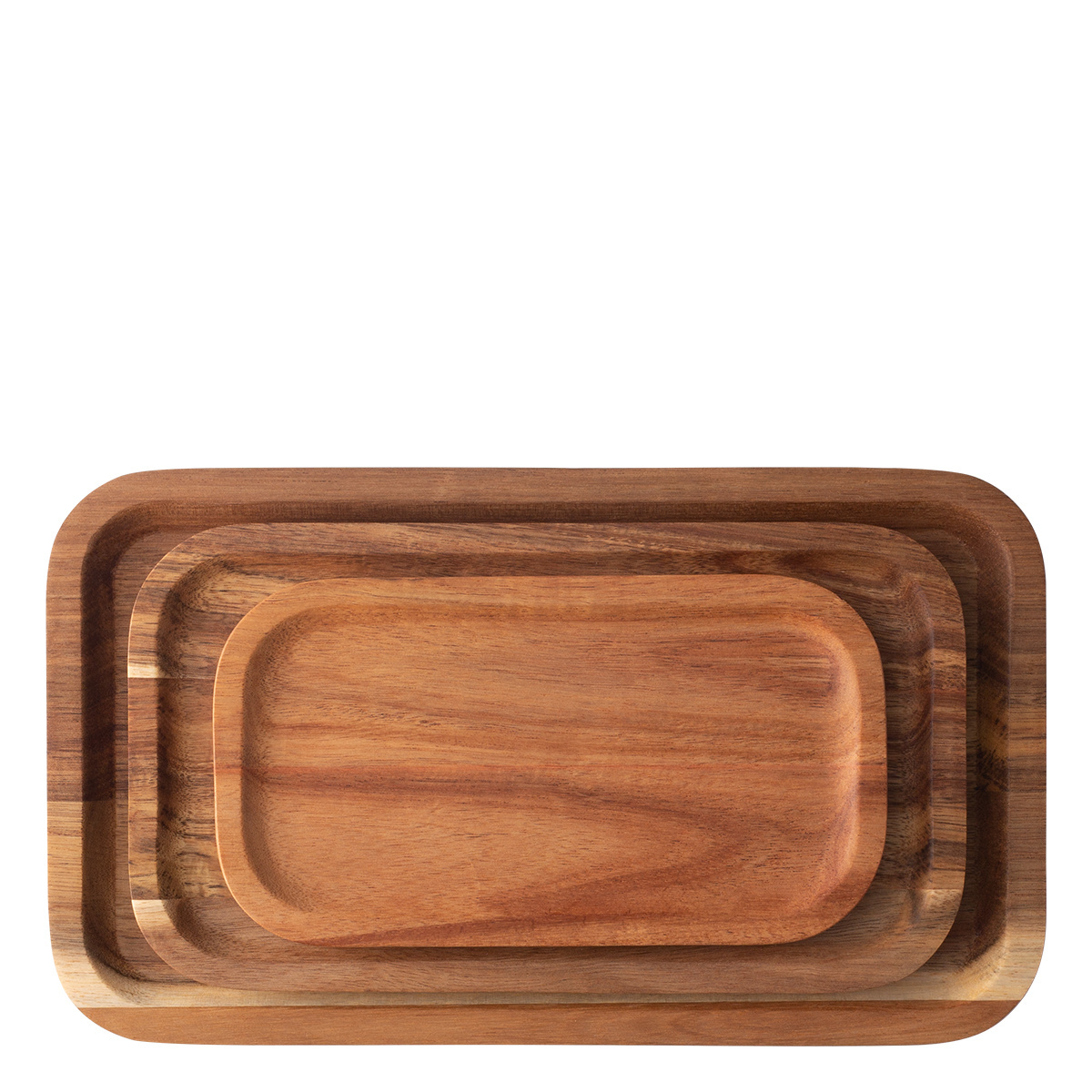 Serviertablett rechteckig klein Agát 20 x 11 cm - FLOW Wooden