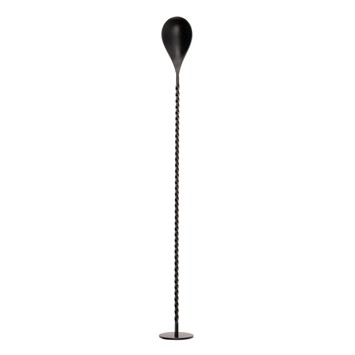 Barlöffel PVD schwarz matt 28 cm – Basic Bar