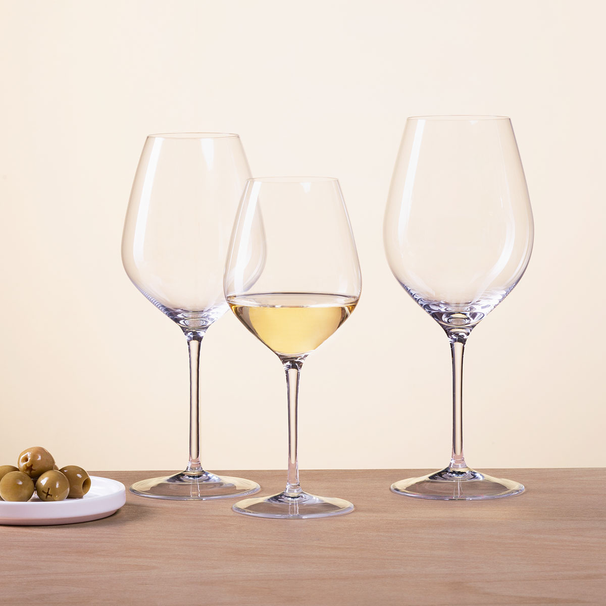 Weißweingläser 430 ml 6er-Set - Optima Glas Lunasol
