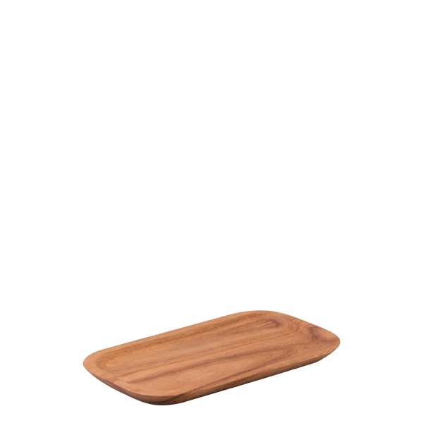 Serviertablett rechteckig klein Agát 20 x 11 cm - FLOW Wooden