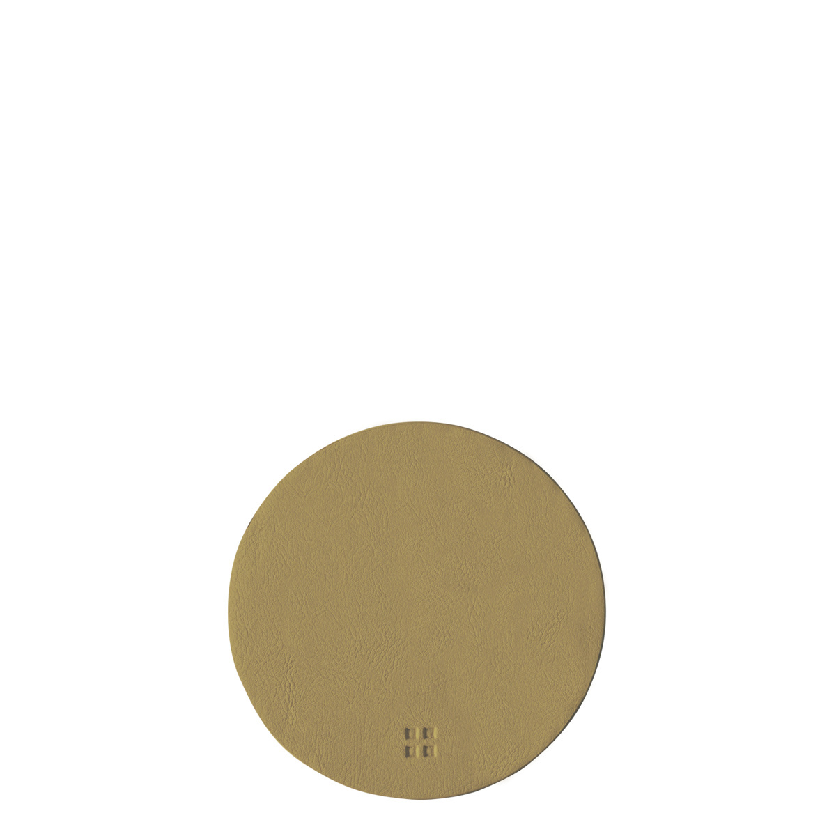 Glasuntersetzer rund PVC Gold ø 11 cm - Elements Ambiente