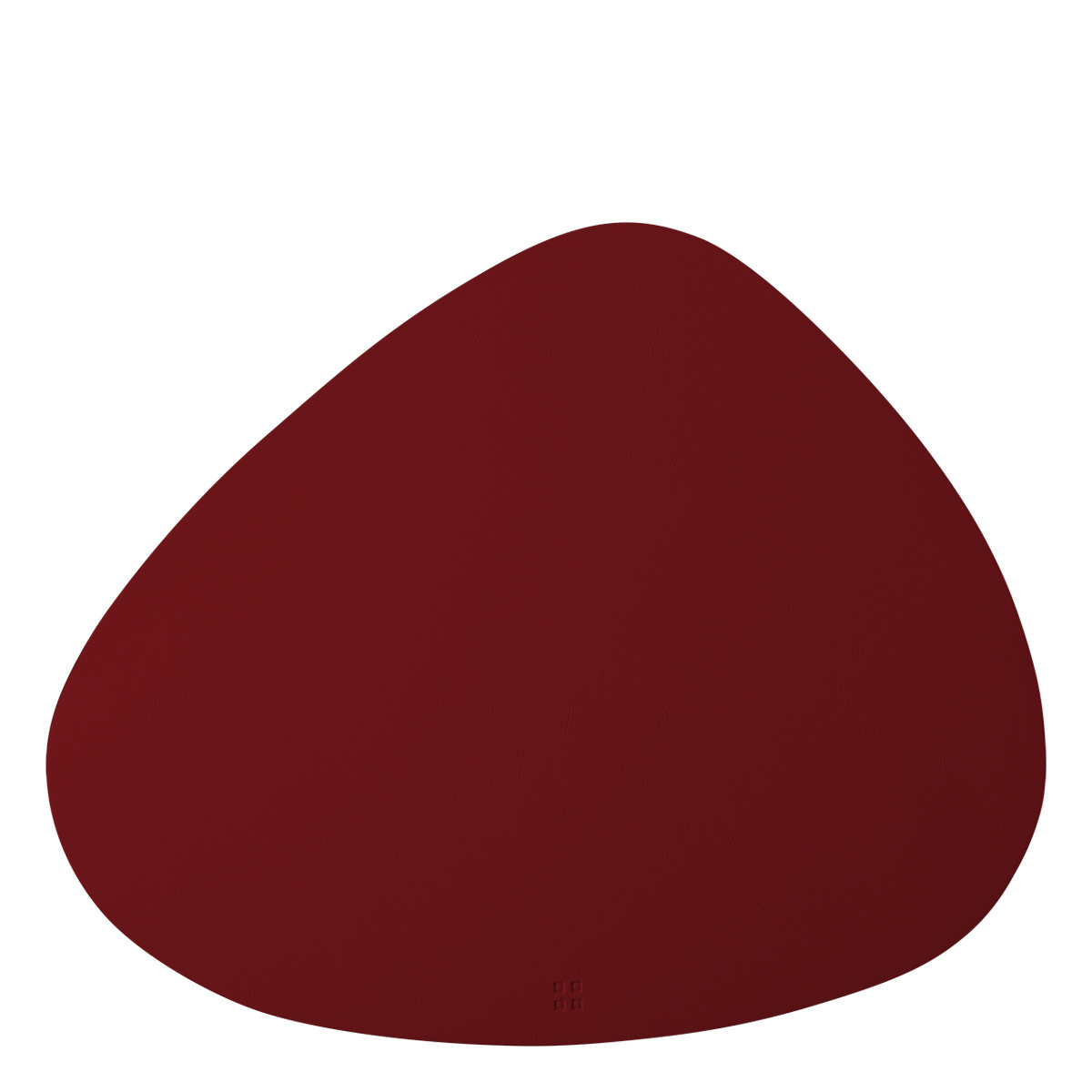 Tischset triangle PVC Bordeaux 45 x 37 cm - Elements Ambiente