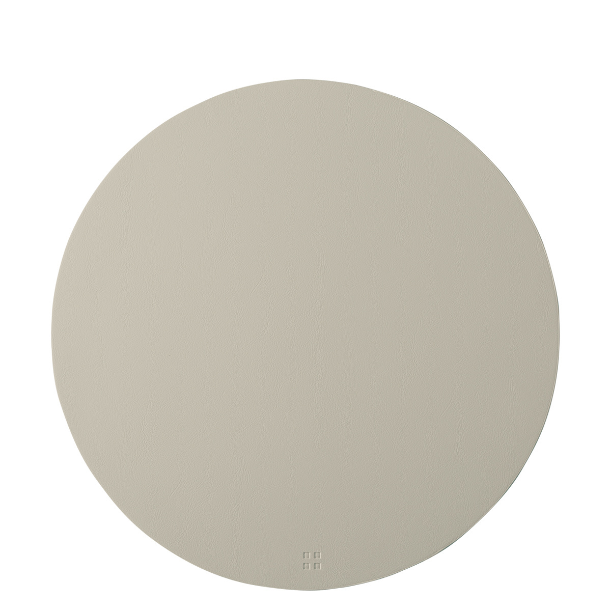 Sandfarbenes Platzset ø 38 cm – Elements Ambiente