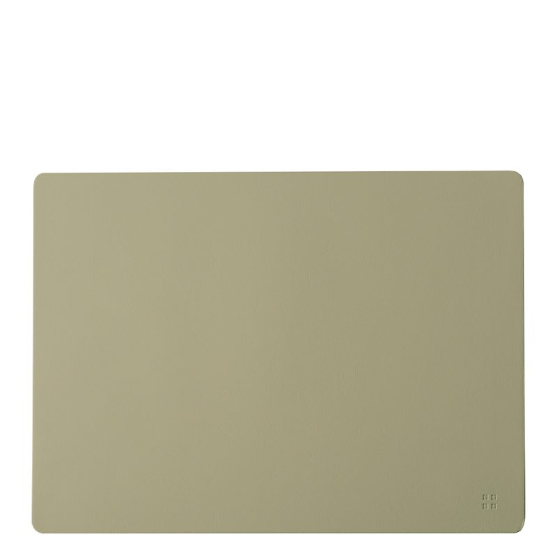 Olivfarbene Tischset 45 x 32 cm – Elements Ambiente