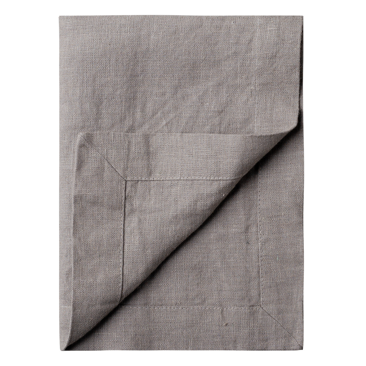 Schieferfarbene Leinen-Tischset 35 x 50 cm - Gaya Ambiente