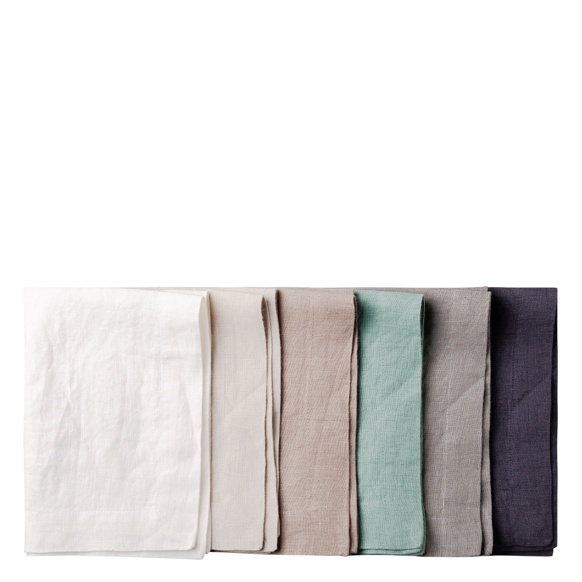 Schieferfarbene Leinen-Tischset 35 x 50 cm - Gaya Ambiente