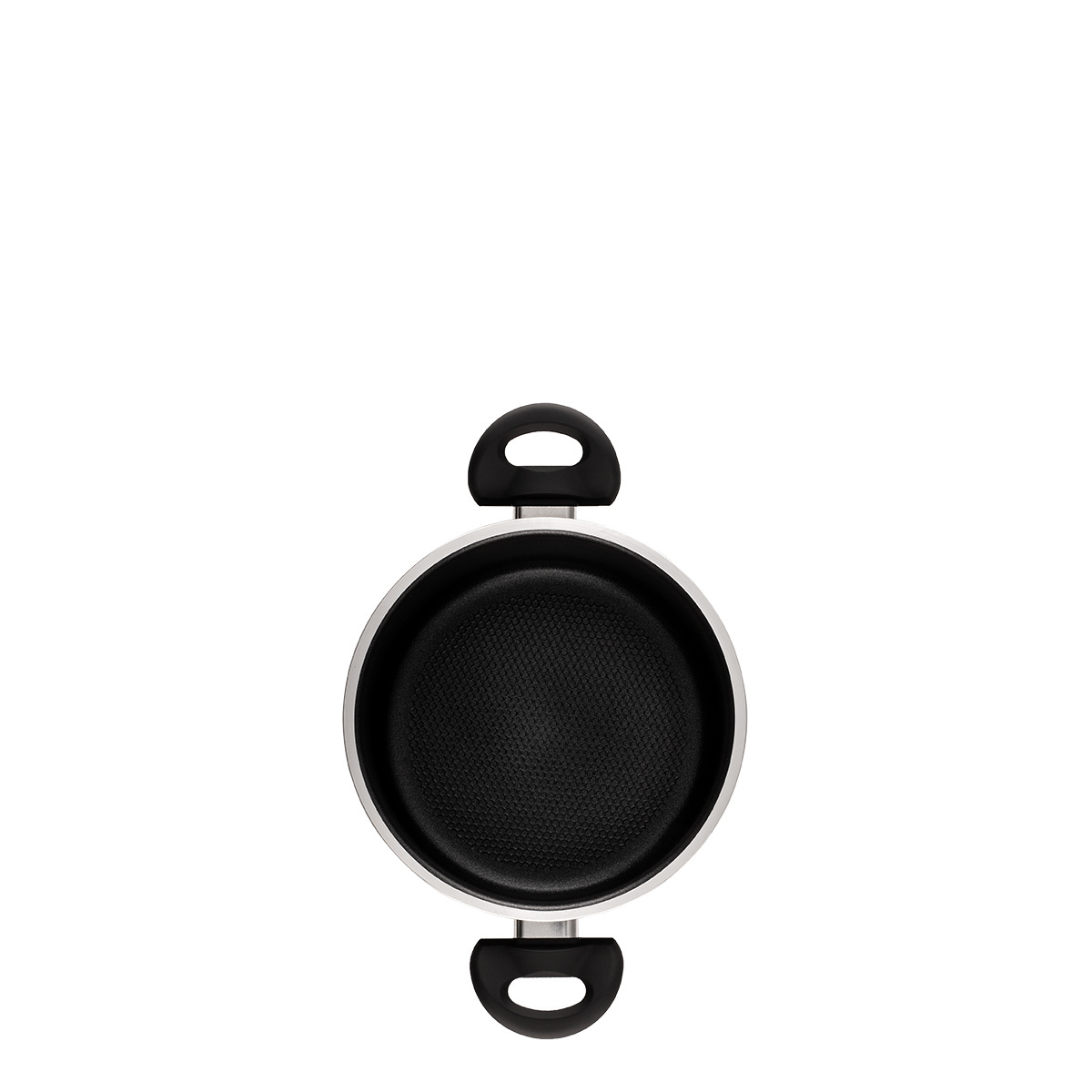 Kasserolle 20 cm mit Glasdeckel Venus Lunasol Induktion black