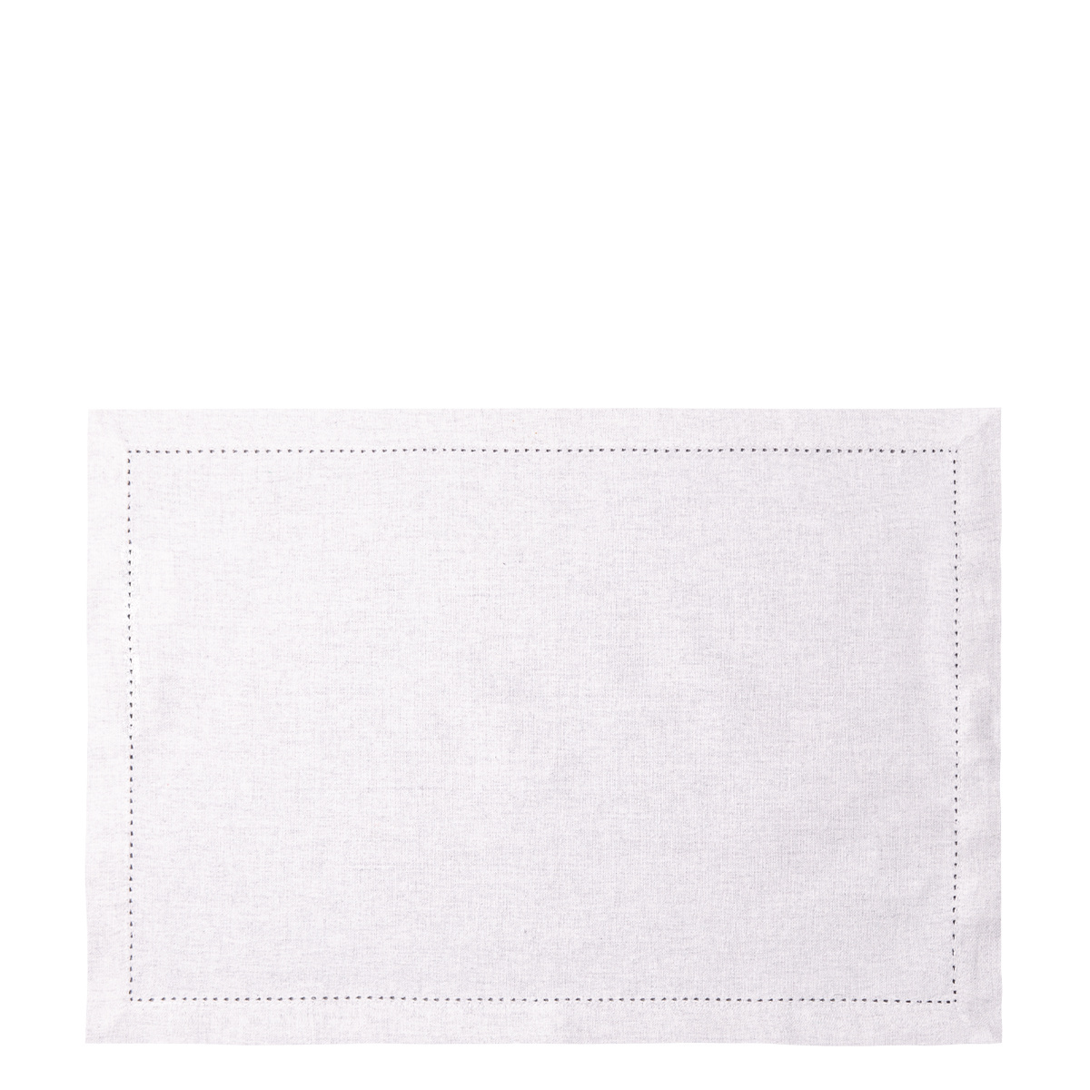 Graue Baumwoll-Tischset 32 x 48 cm 2 Stk. – Basic Ambiente
