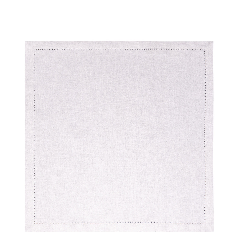 Graue Baumwollservietten 45 x 45 cm 2 Stk. – Basic Ambiente