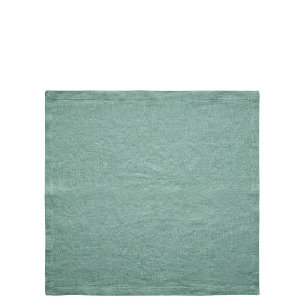 Meergrüne Leinenservietten 50 x 50 cm 2 Stk. - Gaya Ambiente