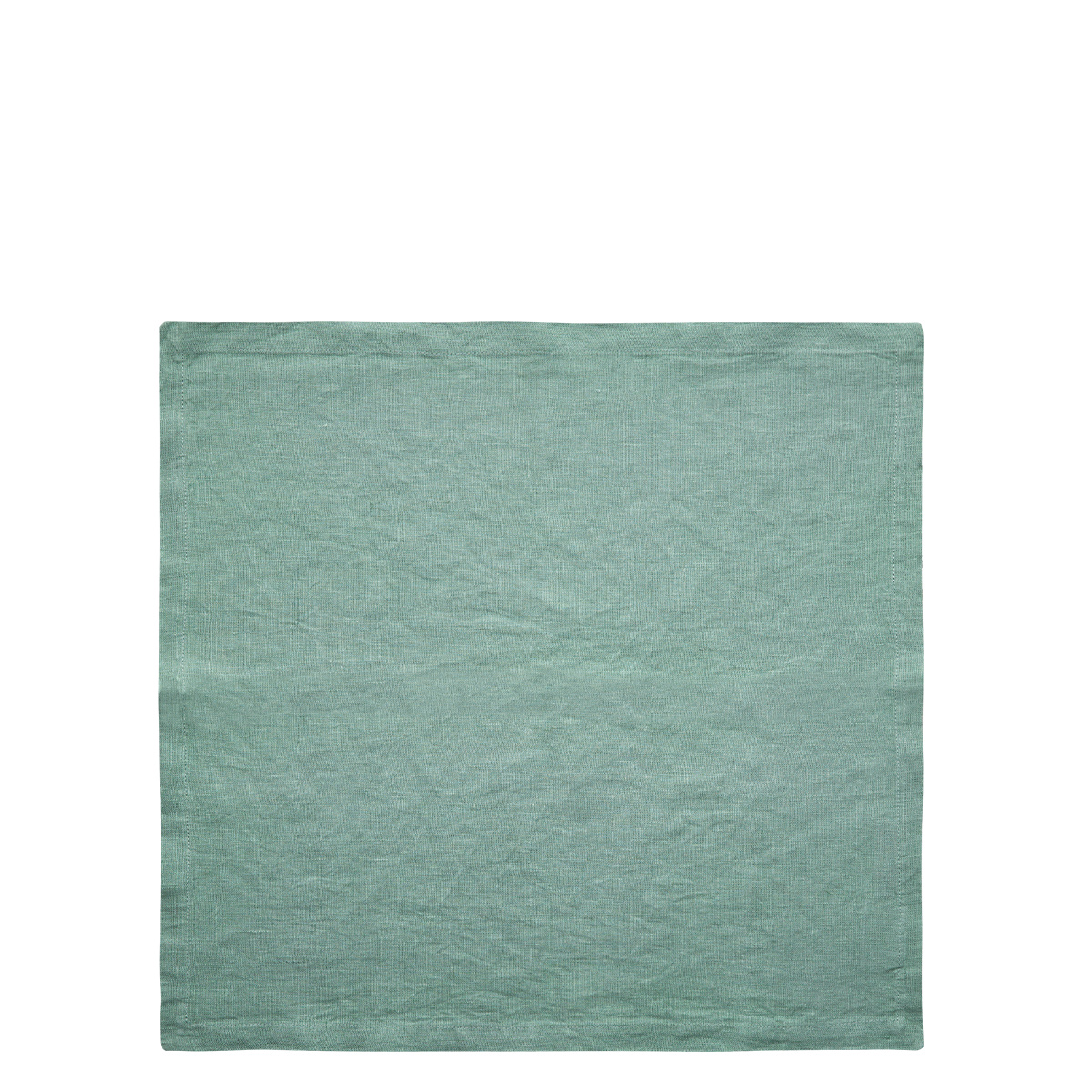 Meergrüne Leinenservietten 50 x 50 cm 2 Stk. - Gaya Ambiente